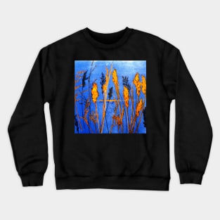 Mornington Skies 3 - Monoprint Crewneck Sweatshirt